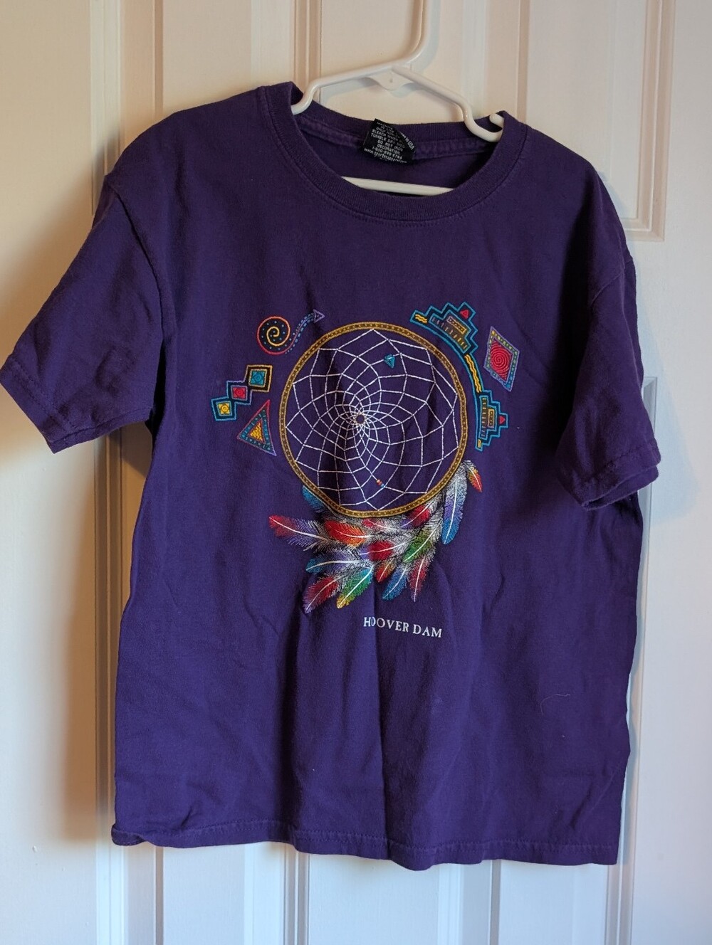 Boys Hoover Dam Dreamcatcher T Shirt Size M 10-12